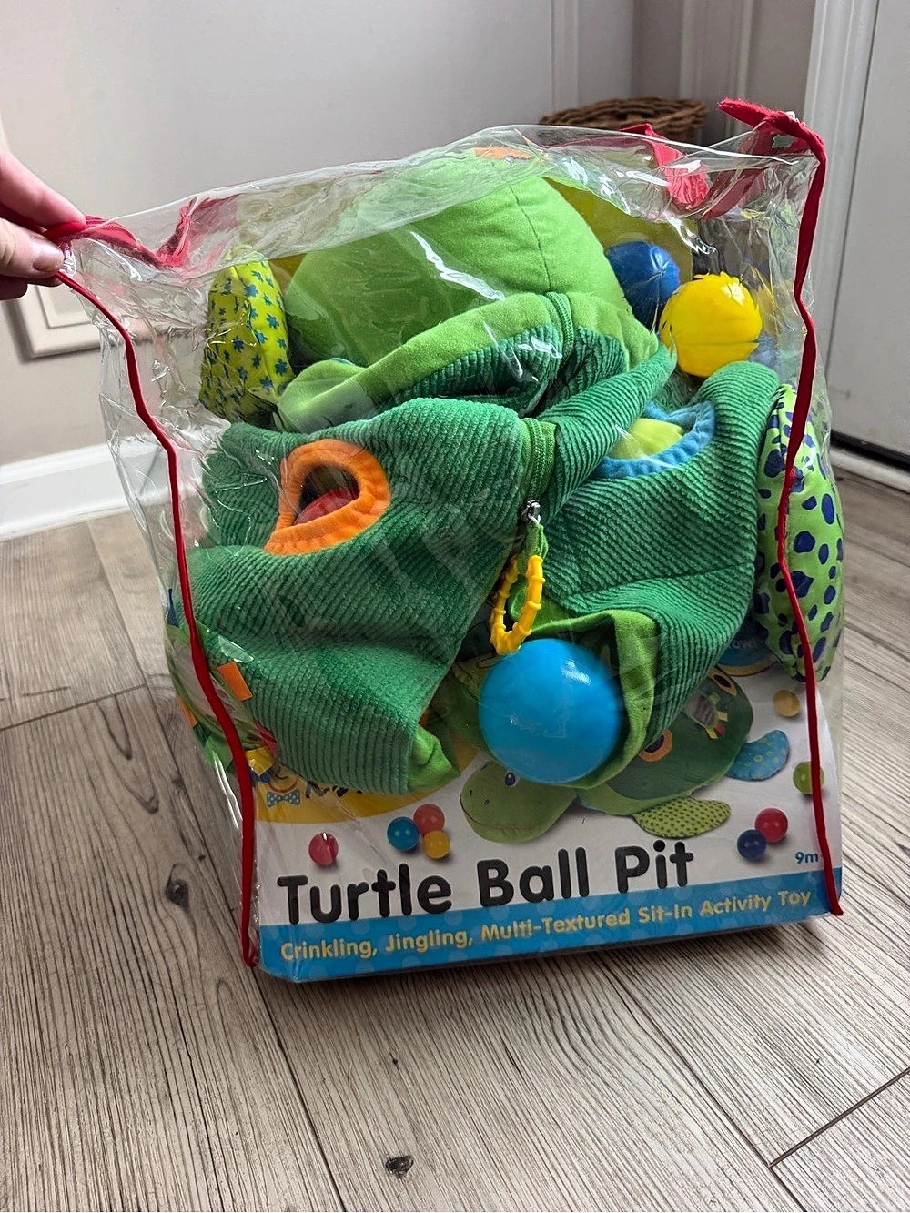 KN Kids Turtle Ball Pit Activity Toy with Balls
